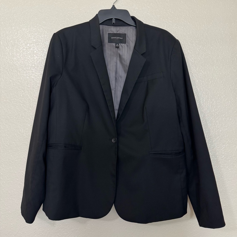 Banana Republic Black Blazer Jacket